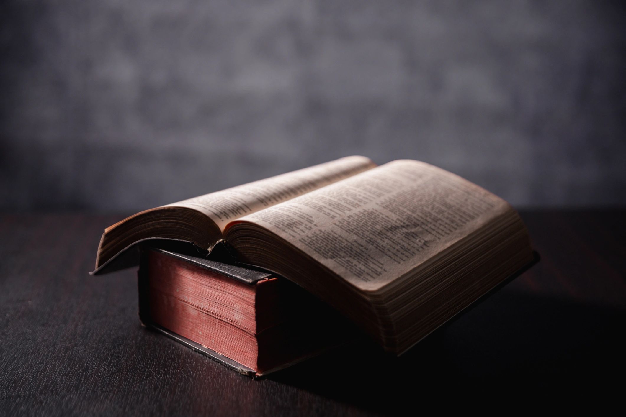 Open Bible representing faith-centered storytelling